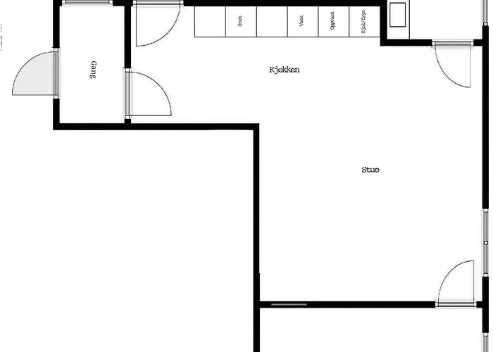 Apartmán With Bedroom In Sentrum